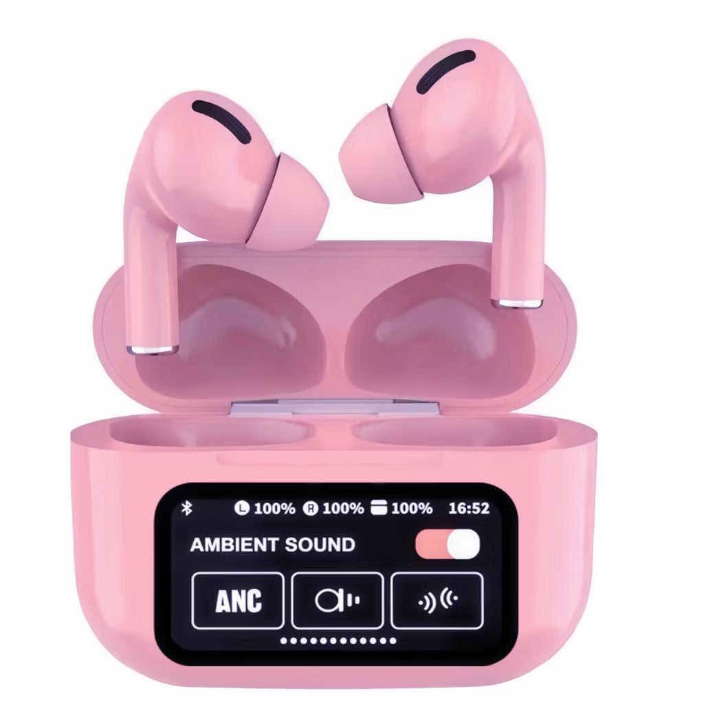 Fone bluetooth com tela touch