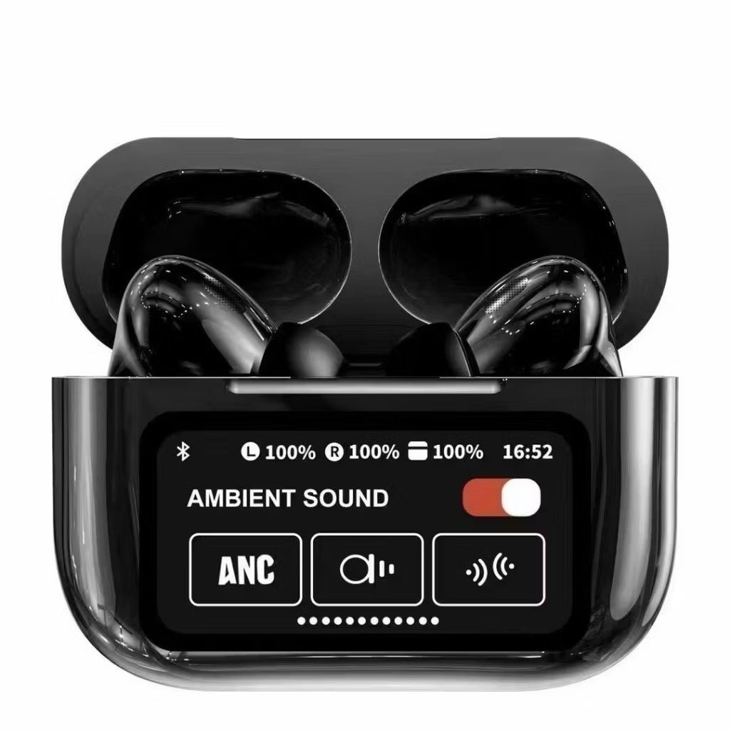Fone bluetooth com tela touch