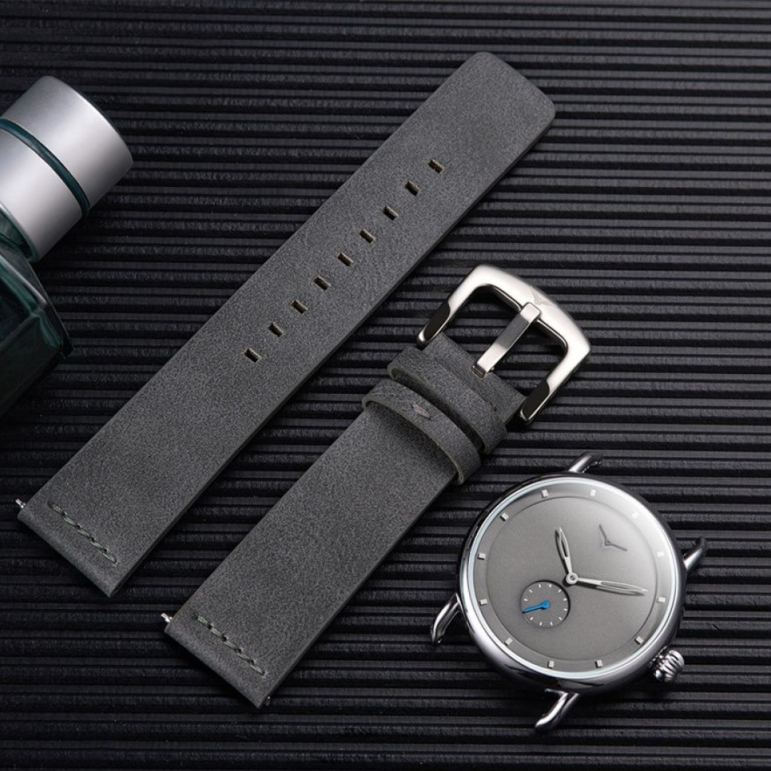 RELÓGIO MINIMALISTA LEGACY MILANO PULSEIRA DE COURO