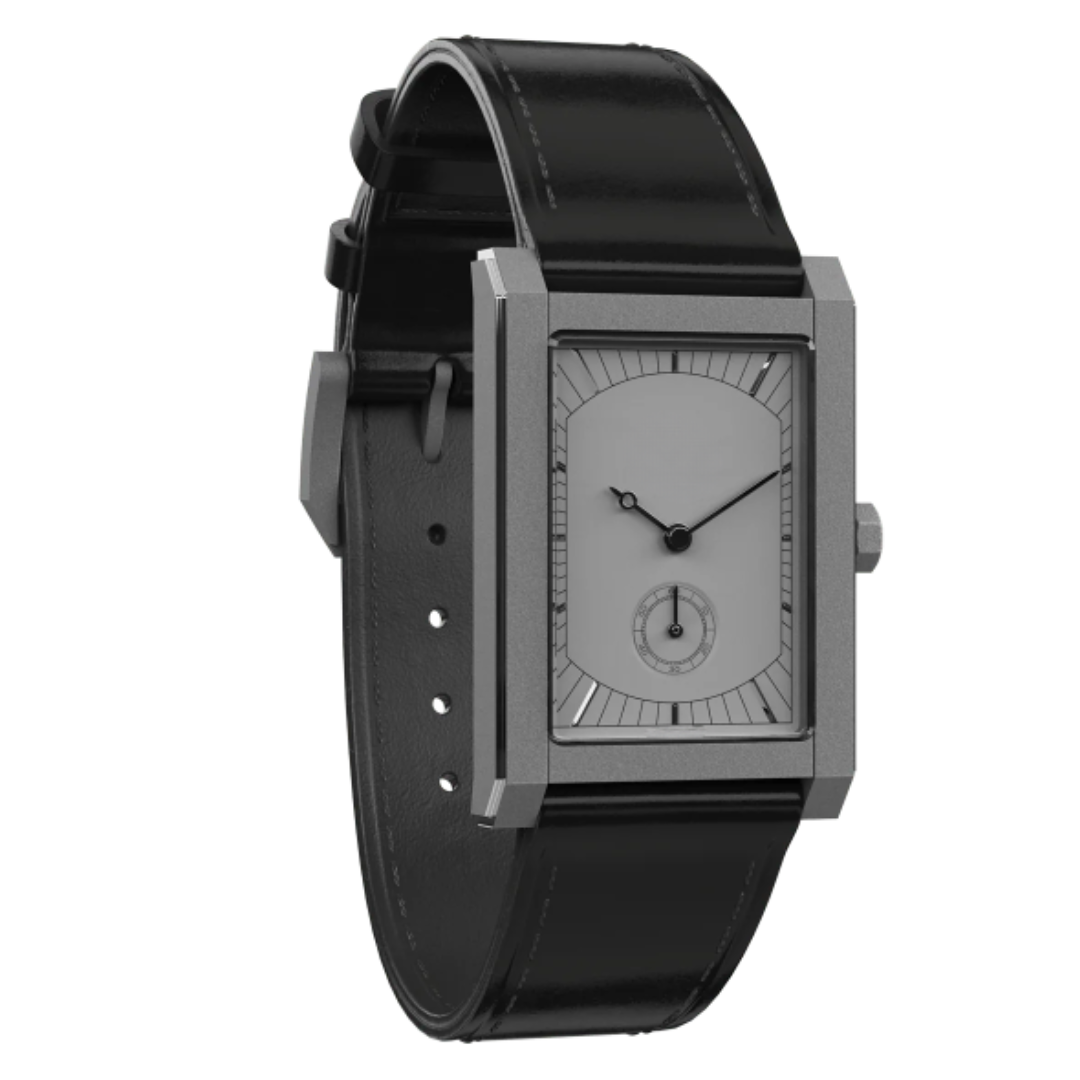 RELÓGIO MASCULINO MILANO TANK PULSEIRA DE COURO