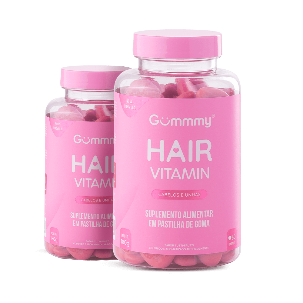 2 Gummy Hair® - Tutti-Frutti 180 g