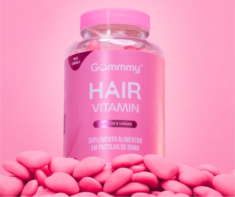 Gummy® Hair - Mix Sabores 180 g