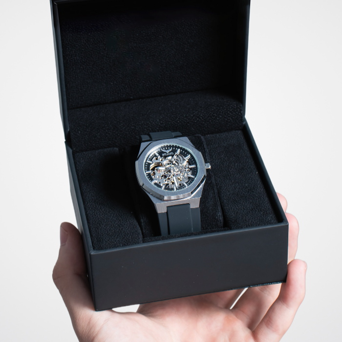 RELÓGIO MILANO FOSCARINI SKELETON MASCULINO