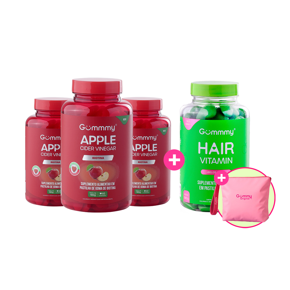 Kit Gummy Nutrição e Fortalecimento