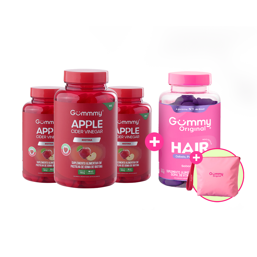 Kit Gummy Nutrição e Fortalecimento