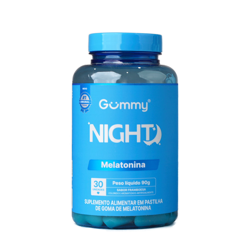 Gummy Night Melatonina® - Framboesa  90 g