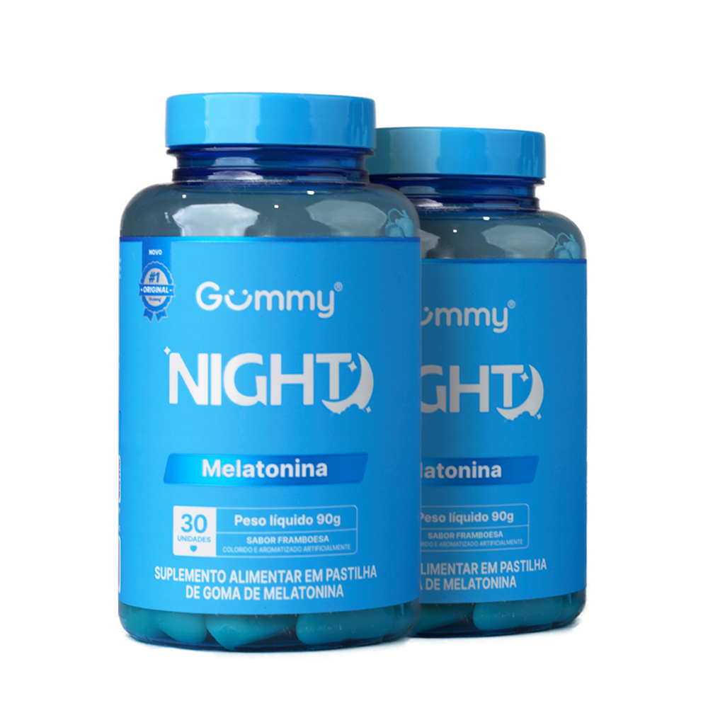 Gummy Night Melatonina® - Framboesa  90 g