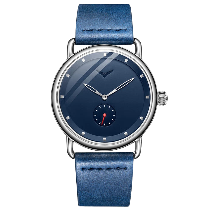RELÓGIO MINIMALISTA LEGACY MILANO PULSEIRA DE COURO