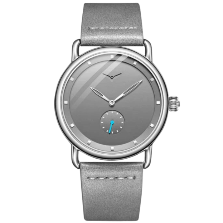 RELÓGIO MINIMALISTA LEGACY MILANO PULSEIRA DE COURO