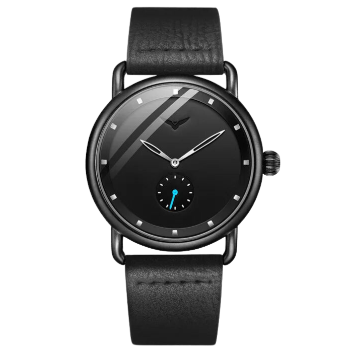 RELÓGIO MINIMALISTA LEGACY MILANO PULSEIRA DE COURO