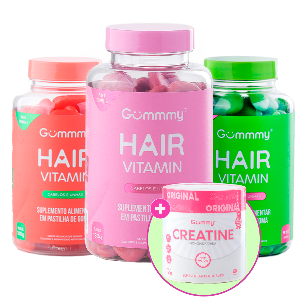 Gummy Mix de Sabores + 1 Gummy Creatine