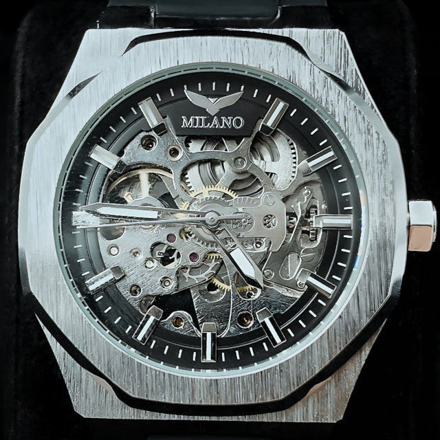 RELÓGIO MILANO FOSCARINI SKELETON MASCULINO